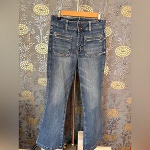 American Eagle flare bell bottom jeans released in 2022–worn once!